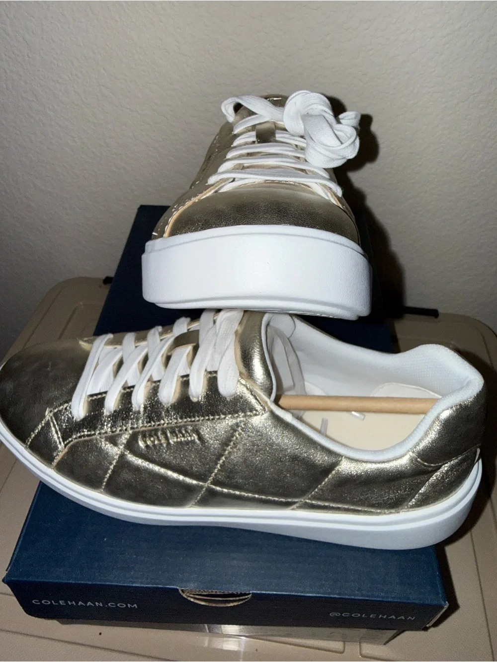 Cole Haan gorgeous metallic